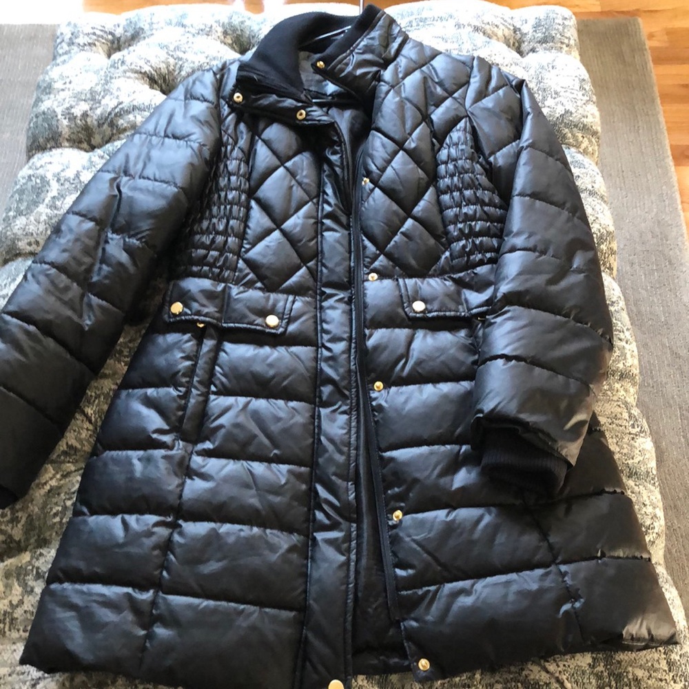 Jones New York stylish, warm puffer coat